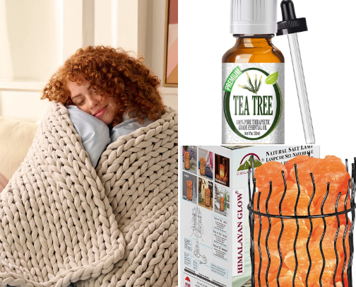 Natural Sleep Essentials: Drift Off Without the Grogginess cover photo collage