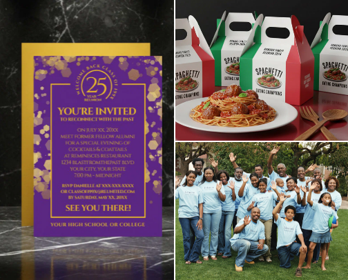 Reunions: Get Back to Where You Once Belonged cover photo collage