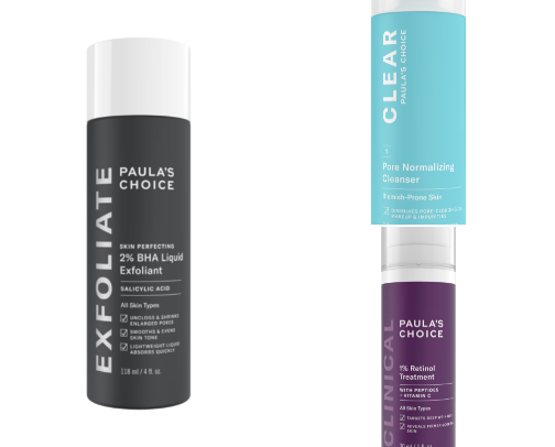 Best of Paula's choice skin care products cover photo collage