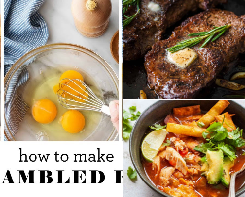 Food cover photo collage