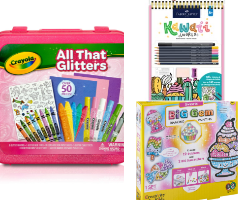 Gift-giving Guide for Girls (4-8 years) cover photo collage