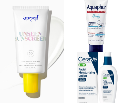 Fave Skin products! cover photo collage