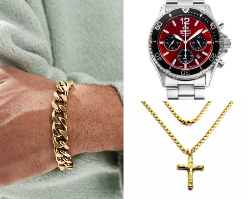 ACCESORIOS HOMBRES:CABALLEROS,  ESTE ES EL ESTILO QUE MARCA LA DIFERENCIA💍💼 cover photo collage