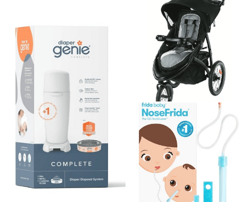 New baby recommendations cover photo collage