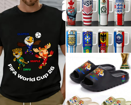 Under $25 Fan Must-Haves for FIFA World Cup 2026 - Gear, Gifts & Game Day Essentials cover photo collage