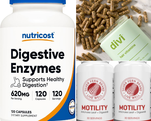Supplements for GLP-1 side-effect relief & more cover photo collage