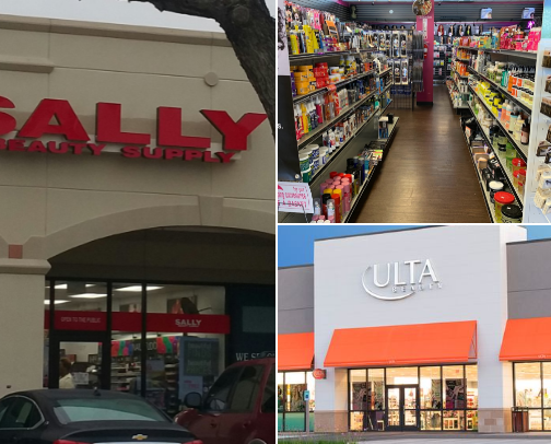 Dallas-Ft Worth Area Beauty Stores for the best quality products and prices cover photo collage