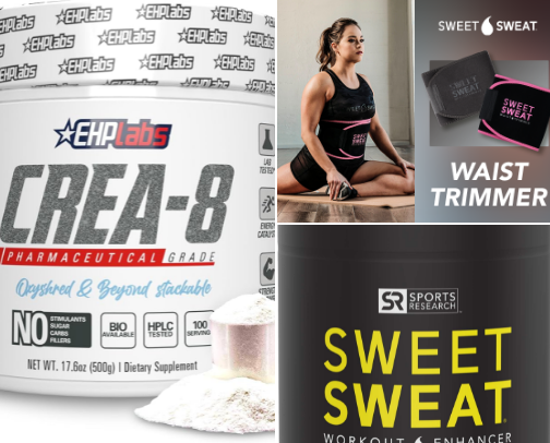 My gym essentials cover photo collage