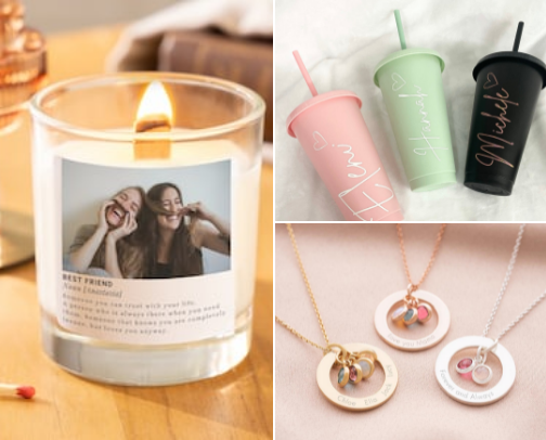 Gift Ideas for Her/Mum/Sister/Wife/Girlfriend/Daughter/Grandma cover photo collage