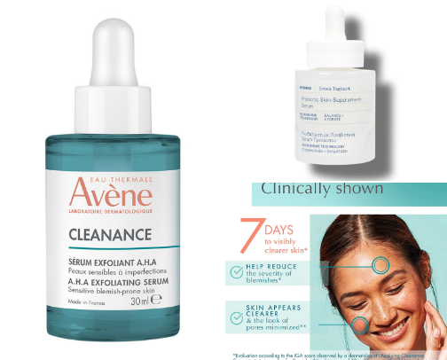 Skincare that made my skin clear after couple days cover photo collage