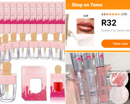 Lip care 🫦 cover photo collage