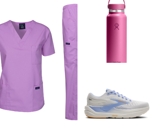 What I'm bringing on my first day of clinicals cover photo collage