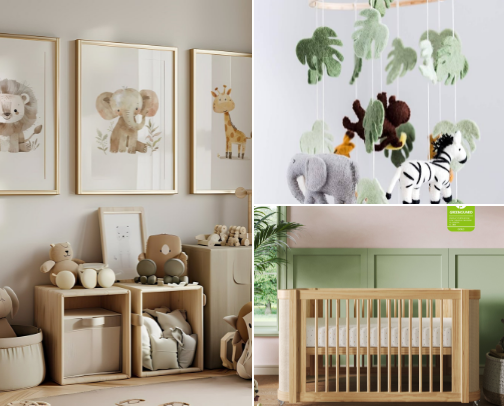 Gender Neutral Nursery cover photo collage