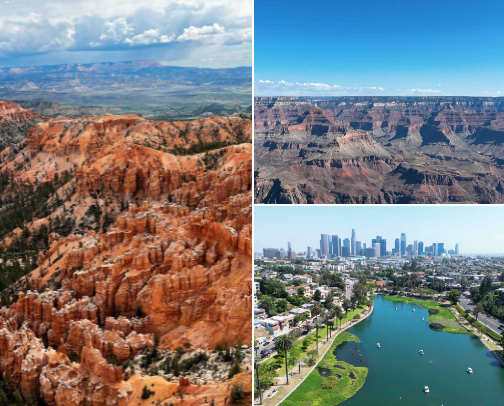 US Travel 🇺🇸 cover photo collage