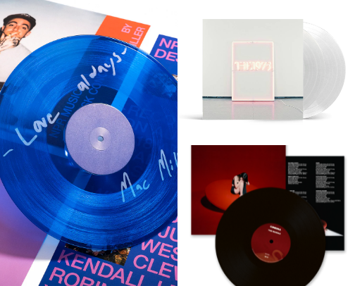 my vinyl rotation cover photo collage