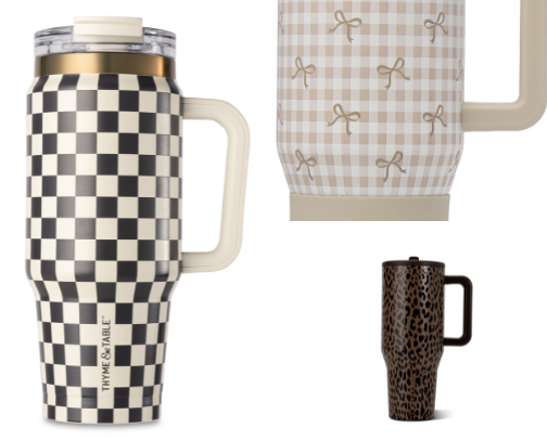 Drinkware Must-Haves: Tumblers, Cups & More cover photo collage