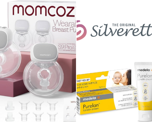 Breastfeeding Essentials cover photo collage