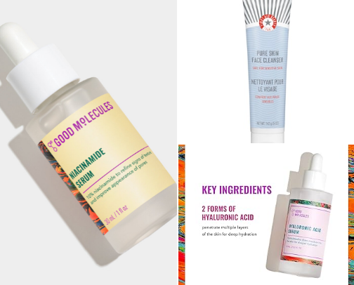 Skincare for when your skin will not cooperate! cover photo collage