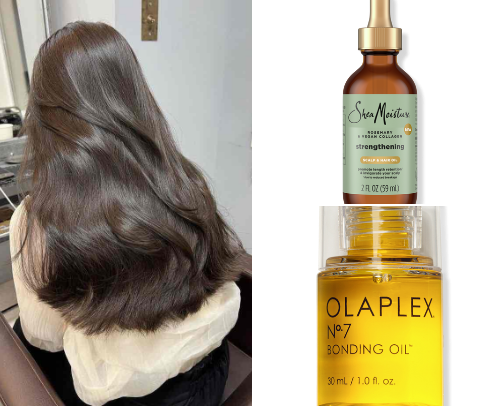 Steps for a healthy hair💇🏼‍♀️ cover photo collage