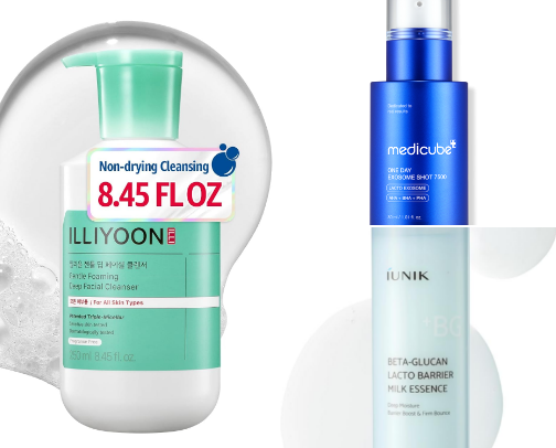 K-Beauty products for oily/acne prone skin! cover photo collage