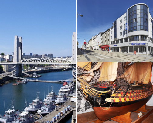 A hotel I’d happily choose for this trip, Maritime Walks, Wild Gardens & Relaxed Places to Stay Brest, France cover photo collage
