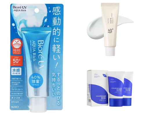 Makeup-Friendly Sunscreens That Don’t Break Me Out or Feel Greasy cover photo collage