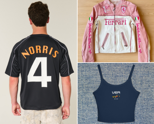 The Ultimate Formula 1 Merch List cover photo collage
