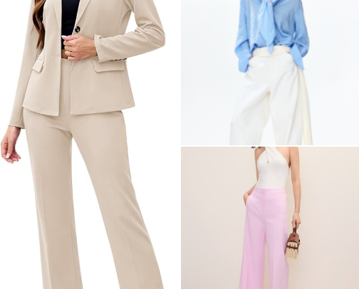 Women office wear cover photo collage