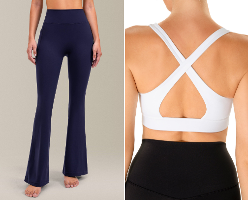 Active wear cover photo collage