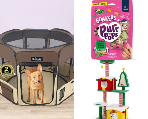 Pet Essentials 😻 cover photo collage