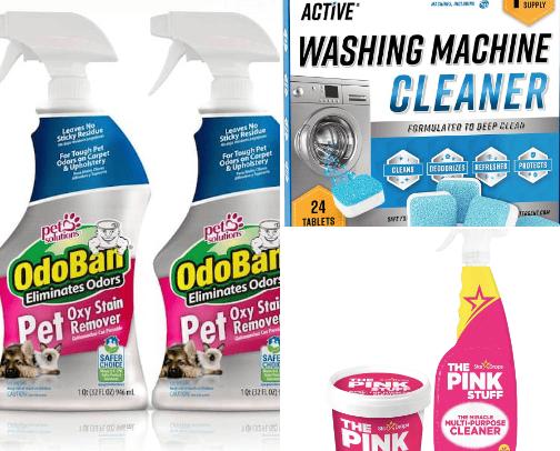 Cleaning Items cover photo collage