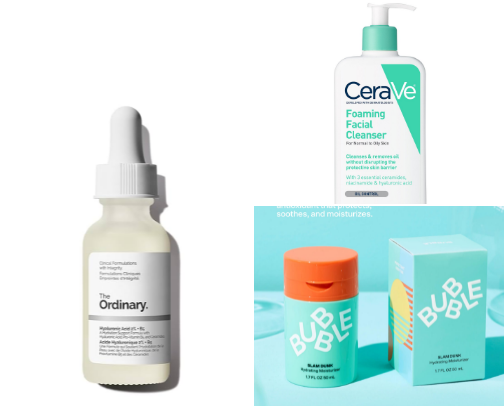 Skin Care Faves cover photo collage