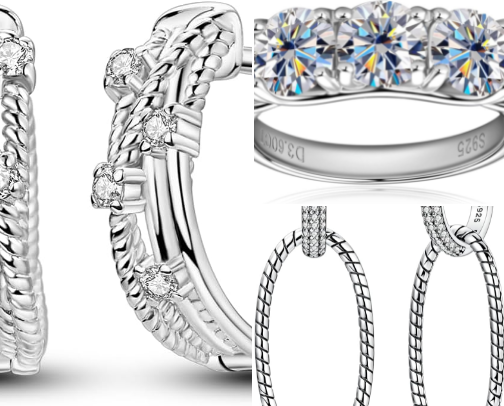 Jewelry cover photo collage