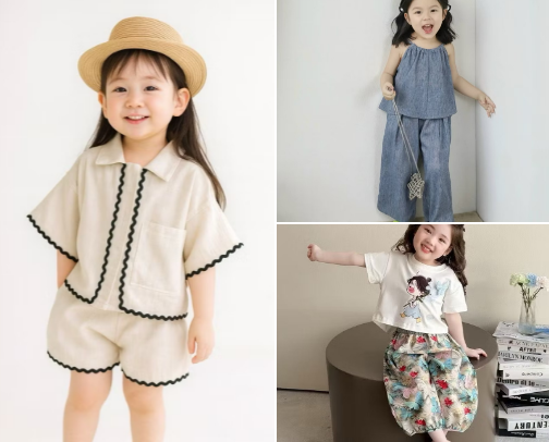 A collection of very cute and adorable girls’ clothing 💕 cover photo collage
