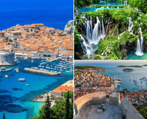 Croatian Gems 💎 cover photo collage
