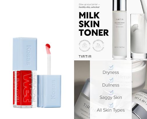 My favorite beauty recs cover photo collage