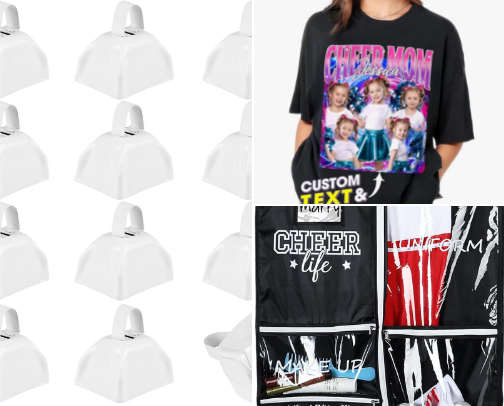 📣Cheer comps and travel picks ✈️ cover photo collage