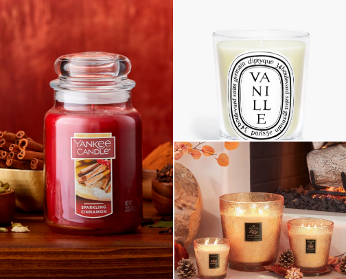 CANDLE COLLECTION cover photo collage