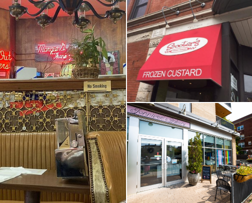 where to get a sweet little treat in Chicago🍦🍰🍪🍩 cover photo collage