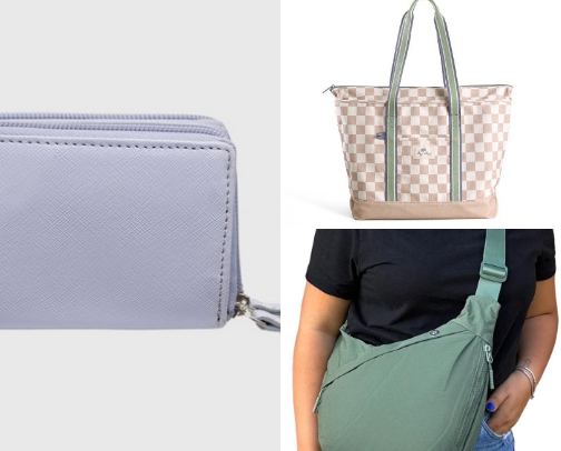 Purse Accessories cover photo collage