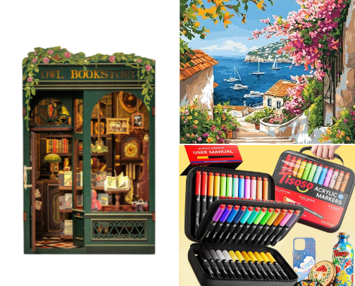 Artsy Craftsy cover photo collage