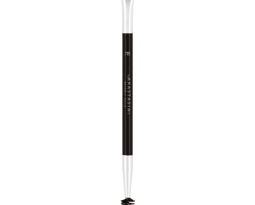 Double -ended brow brush cover photo collage
