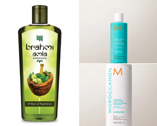 Haircare for fragile straight hair cover photo collage