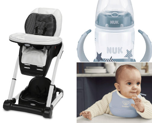 Feeding & Drinking Essentials for Babies & Toddlers cover photo collage