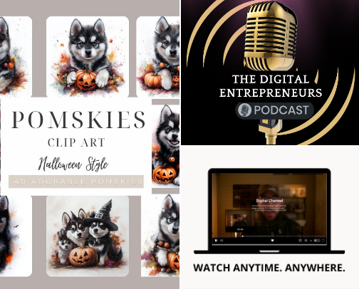 Digital Entrepreneur Toolkit cover photo collage
