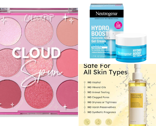 My favorite beauty recs cover photo collage