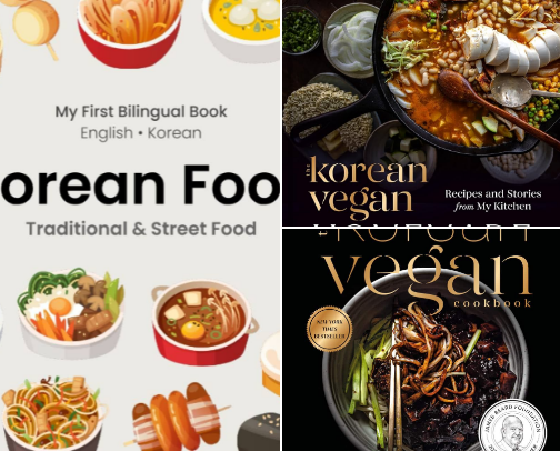 Korean food cover photo collage