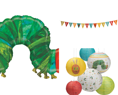 My sons very hungry Caterpillar Birthday party! cover photo collage