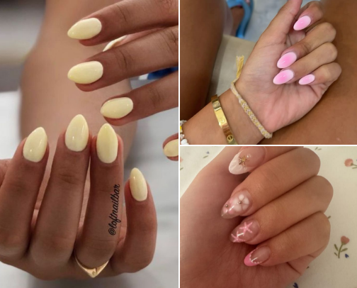 Summer Nail Inspo cover photo collage