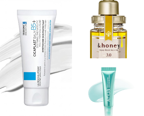 My go to of face, body and hair care products cover photo collage